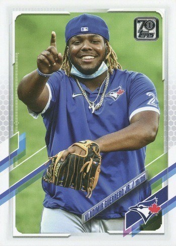 2021 Topps Series 1 Vlad Guerrero Jr. Baseball Card #224 SP Variation