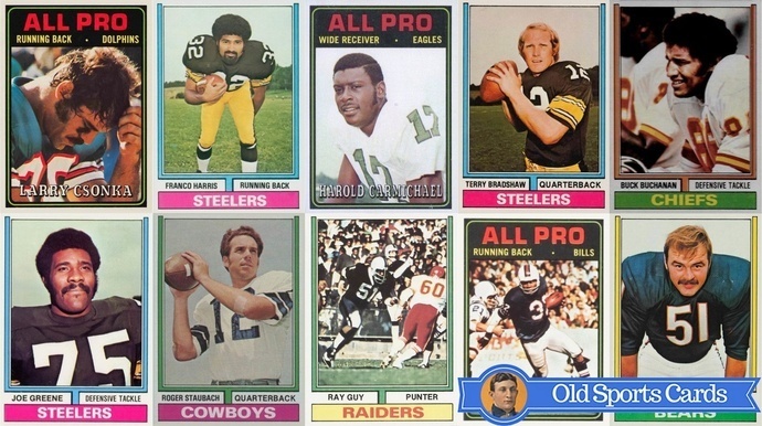 Most Valuable 1974 Topps Football Cards