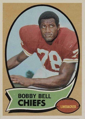 1970 Topps #154 Bobby Bell Football Card 1970 Topps #154 Bobby Bell Football Card
