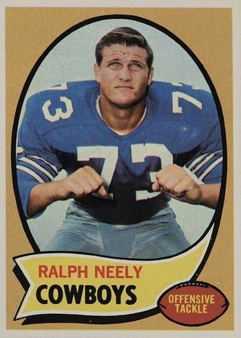 1970 Topps #4 Ralph Neely Football Card 1970 Topps #4 Ralph Neely Football Card