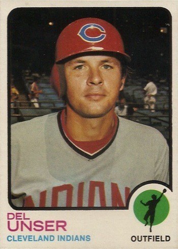 1973 Topps #247 Del Unser Baseball Card