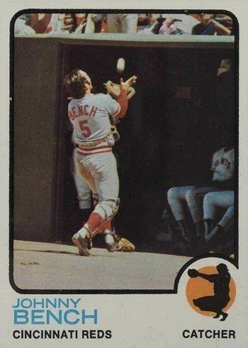 1973 Topps #380 Johnny Bench Baseball Card