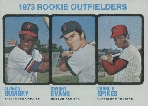 1973 Topps #614 Dwight Evans Rookie Card