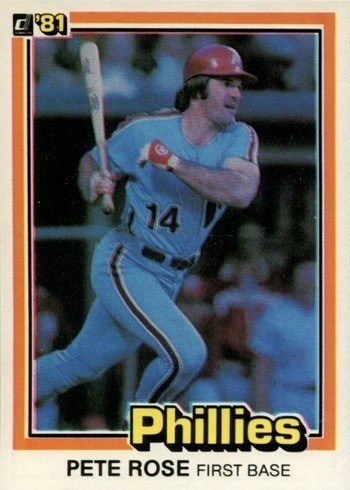 1981 Donruss #251 Pete Rose Baseball Card
