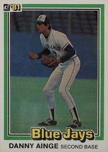 1981 Donruss #569 Danny Ainge Rookie Card