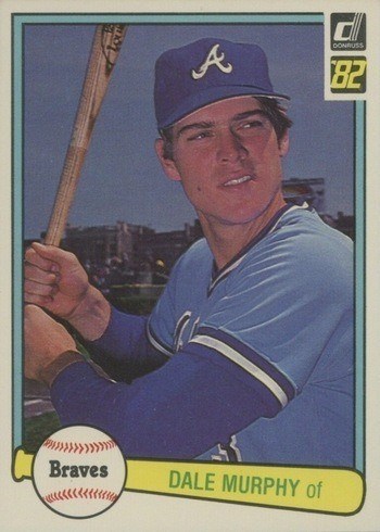1982 Donruss #299 Dale Murphy Baseball Card