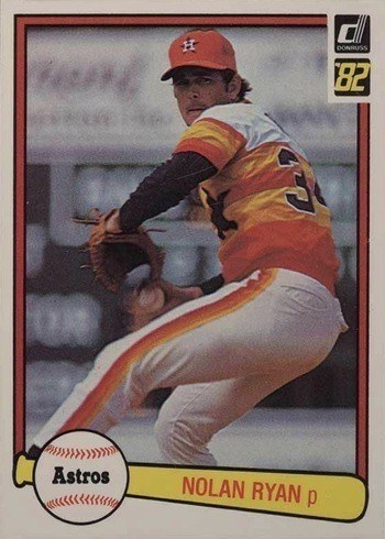 1982 Donruss #419 Nolan Ryan Baseball Card