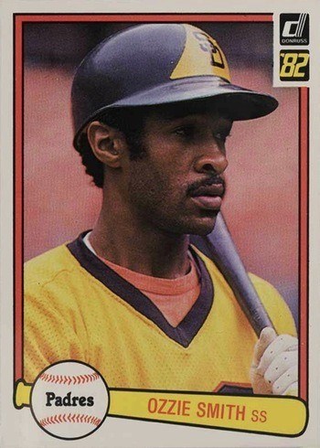 1982 Donruss #94 Ozzie Smith Baseball Card