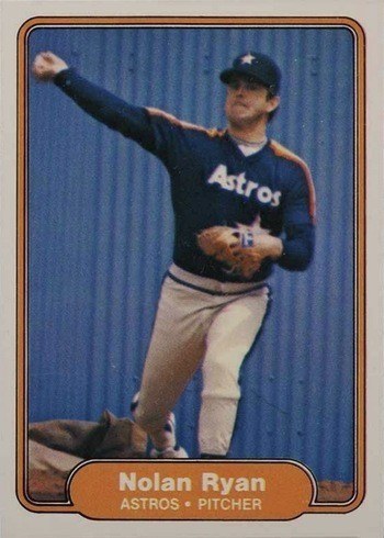 1982 Fleer #229 Nolan Ryan Baseball Card