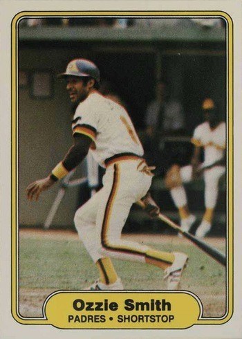 1982 Fleer #582 Ozzie Smith Baseball Card