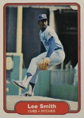 1982 Fleer #603 Lee Smith Rookie Card