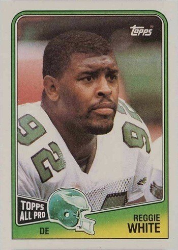 1988 Topps #241 Reggie White Football Card