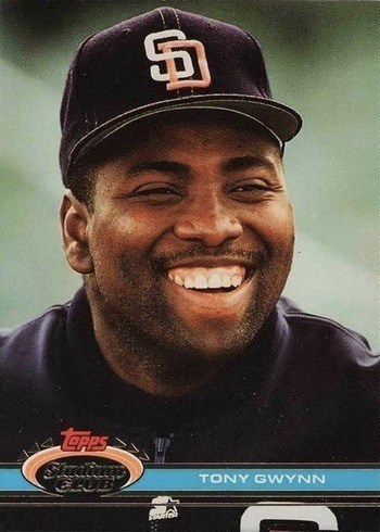 1991 Topps Stadium Club #308 Tony Gwynn Baseball Card 1991 Topps Stadium Club #308 Tony Gwynn Baseball Card