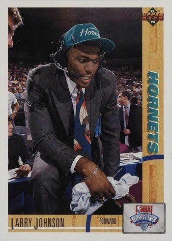 1991 Upper Deck #2 Larry Johnson Rookie Card