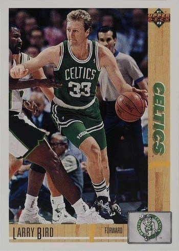 1991 Upper Deck #344 Larry Bird Basketball Card