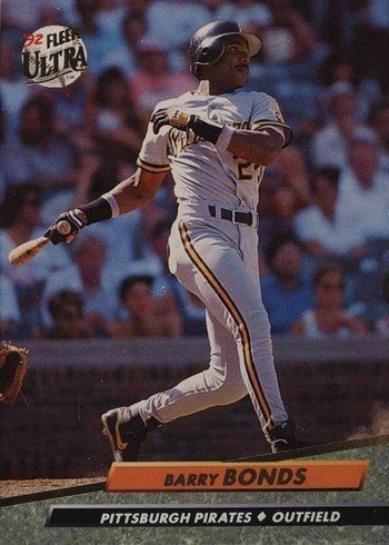 1992 Fleer Ultra #251 Barry Bonds Baseball Card