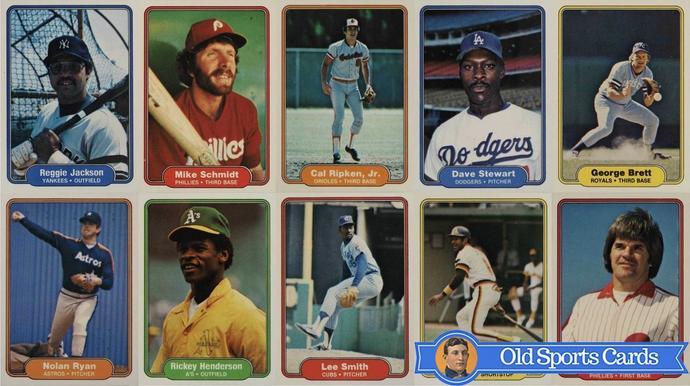 Most Valuable 1982 Fleer Baseball Cards