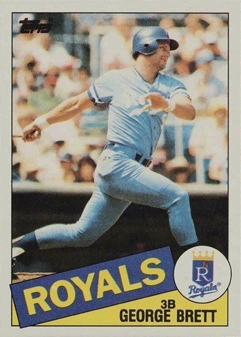 1985 Topps #100 George Brett Baseball Card