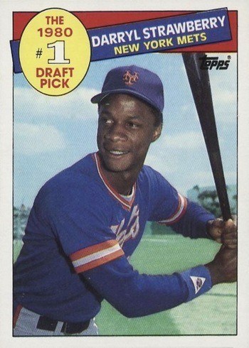 1985 Topps #278 Darryl Strawberry Baseball Card 1985 Topps #278 Darryl Strawberry Baseball Card