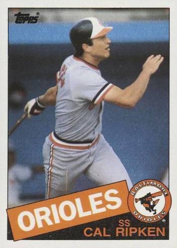 1985 Topps #30 Cal Ripken Jr. Baseball Card
