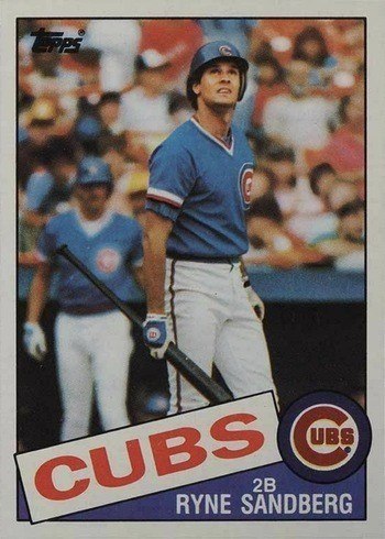 1985 Topps #460 Ryne Sandberg Baseball Card