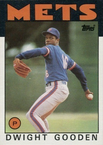 1986 Topps #250 Dwight Gooden Baseball Card