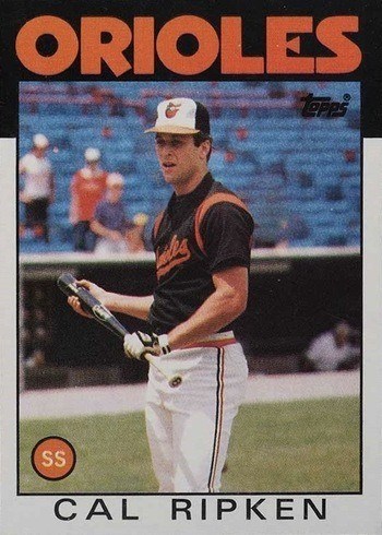 1986 Topps #340 Cal Ripken Jr. Baseball Card