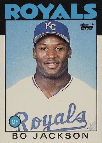 1986 Topps Traded #50T Bo Jackson Rookie Card