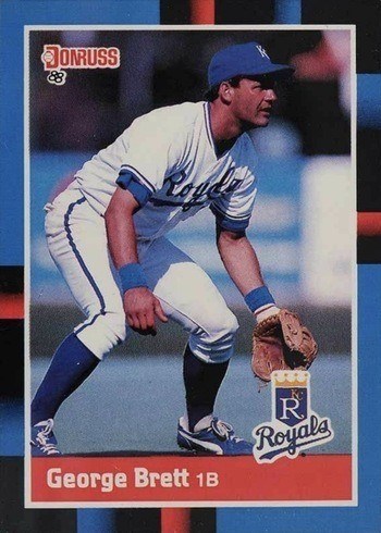 1988 Donruss #102 George Brett Baseball Card 1988 Donruss #102 George Brett Baseball Card