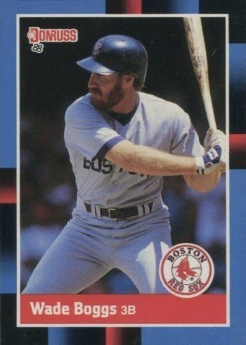 1988 Donruss #153 Wade Boggs Baseball Card 1988 Donruss #153 Wade Boggs Baseball Card