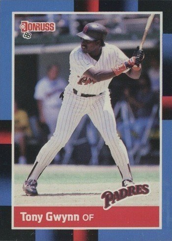 1988 Donruss #164 Tony Gwynn Baseball Card 1988 Donruss #164 Tony Gwynn Baseball Card