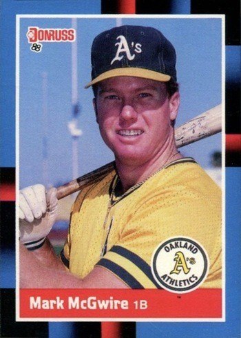 1988 Donruss #256 Mark McGwire Baseball Card