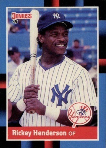 1988 Donruss #277 Rickey Henderson Baseball Card
