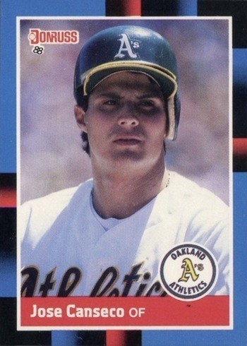 1988 Donruss #302 Jose Canseco Baseball Card