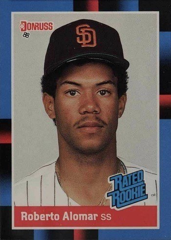 1988 Donruss #34 Roberto Alomar Rookie Card