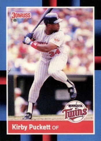 1988 Donruss #368 Kirby Puckett Baseball Card 1988 Donruss #368 Kirby Puckett Baseball Card