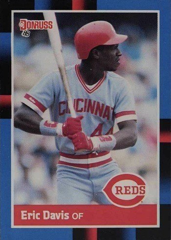 1988 Donruss #369 Eric Davis Baseball Card