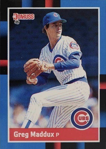 1988 Donruss #539 Greg Maddux Baseball Card 1988 Donruss #539 Greg Maddux Baseball Card