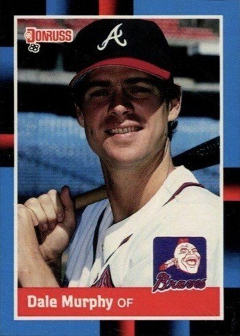1988 Donruss #78 Dale Murphy Baseball Card 1988 Donruss #78 Dale Murphy Baseball Card