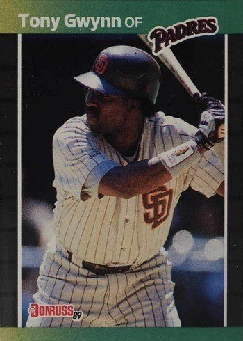 1989 Donruss #128 Tony Gwynn Baseball Card 1989 Donruss #128 Tony Gwynn Baseball Card