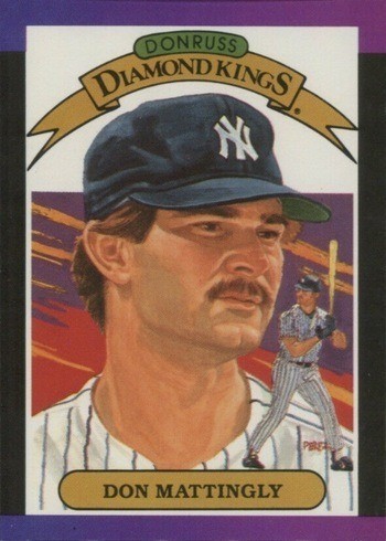 1989 Donruss #26 Don Mattingly Diamond Kings Baseball Card
