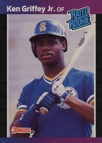 1989 Donruss #33 Ken Griffey Jr. Rookie Card 1989 Donruss #33 Ken Griffey Jr. Rookie Card