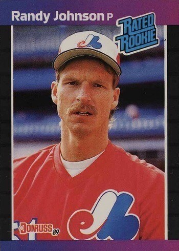 1989 Donruss #42 Randy Johnson Rookie Card 1989 Donruss #42 Randy Johnson Rookie Card