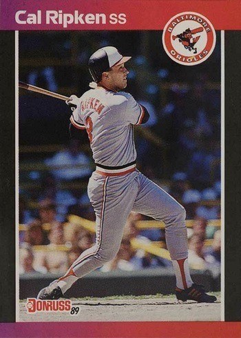 1989 Donruss #51 Cal Ripken Jr. Baseball Card 1989 Donruss #51 Cal Ripken Jr. Baseball Card