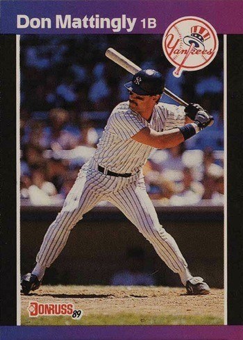 1989 Donruss #74 Don Mattingly Baseball Card 1989 Donruss #74 Don Mattingly Baseball Card