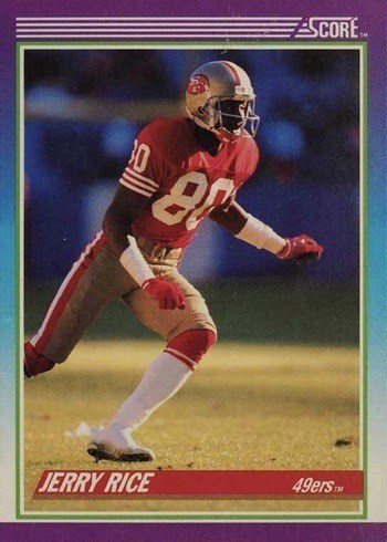 1990 Score #200 Jerry Rice Football Card