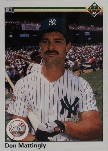 1990 Upper Deck #191 Don Mattingly Baseball Card 1990 Upper Deck #191 Don Mattingly Baseball Card