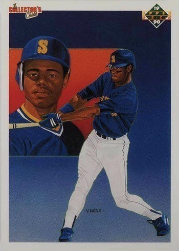 1990 Upper Deck #24 Ken Griffey Jr. Mariners Checklist Baseball Card 1990 Upper Deck #24 Ken Griffey Jr. Mariners Checklist Baseball Card