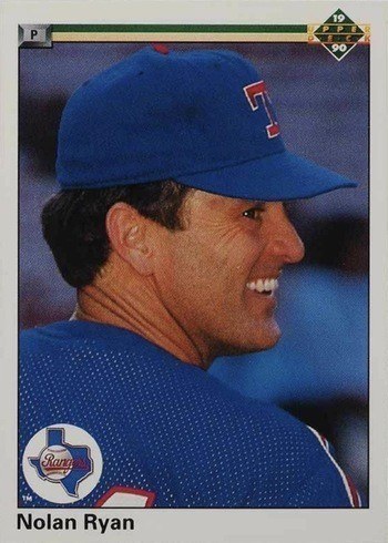 1990 Upper Deck #544 Nolan Ryan Baseball Card 1990 Upper Deck #544 Nolan Ryan Baseball Card