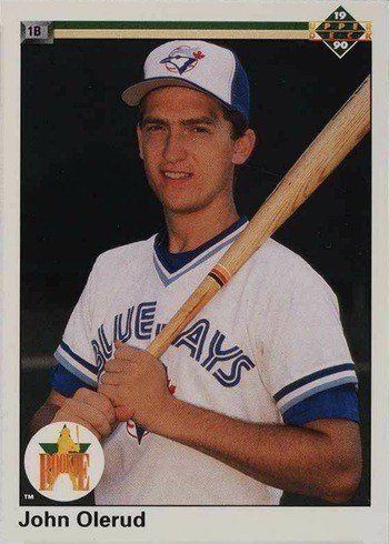 1990 Upper Deck #56 John Olerud Rookie Card 1990 Upper Deck #56 John Olerud Rookie Card